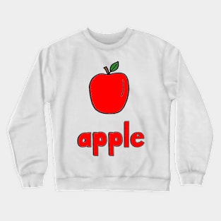 This is an APPLE Crewneck Sweatshirt